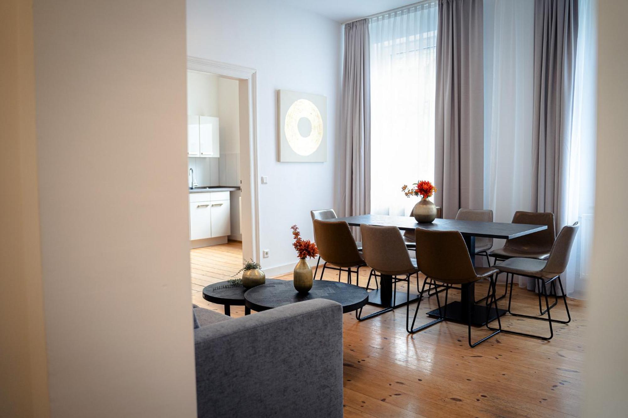 Moderne Apartments City Stadtnah -Junik Apartments Duisburgo Esterno foto